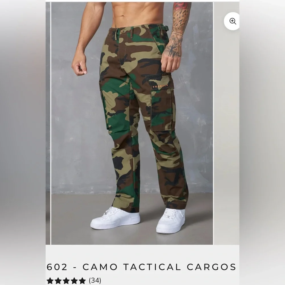 NWT: Young LA Camo Tactical Cargos - Picture 2 of 7